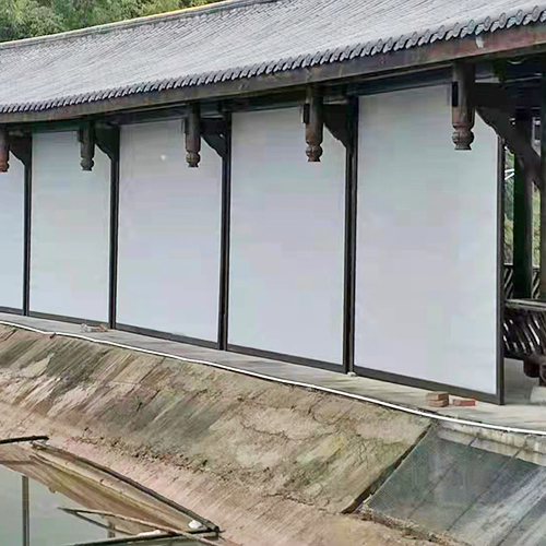 电动防风帘